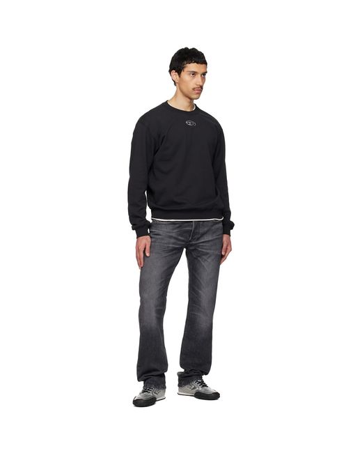 DIESEL Black S-Pagodha Low Sneakers for men
