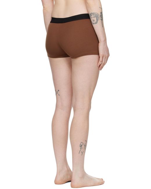 Tom Ford Brown Signature Boy Shorts