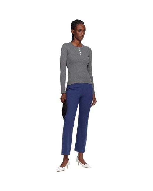 Flore Flore Black Jess Longsleeve Henley
