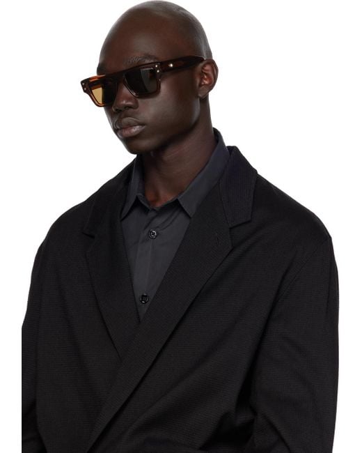 Montblanc Black Square Sunglasses for men