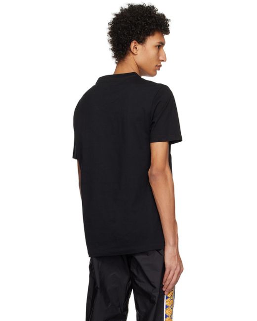 Versace Black 'le Maschere' T-shirt for men