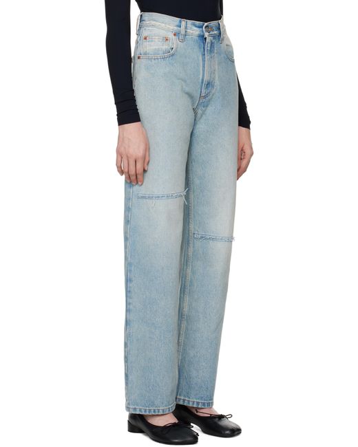 MM6 by Maison Martin Margiela Black 5 Pocket Jeans
