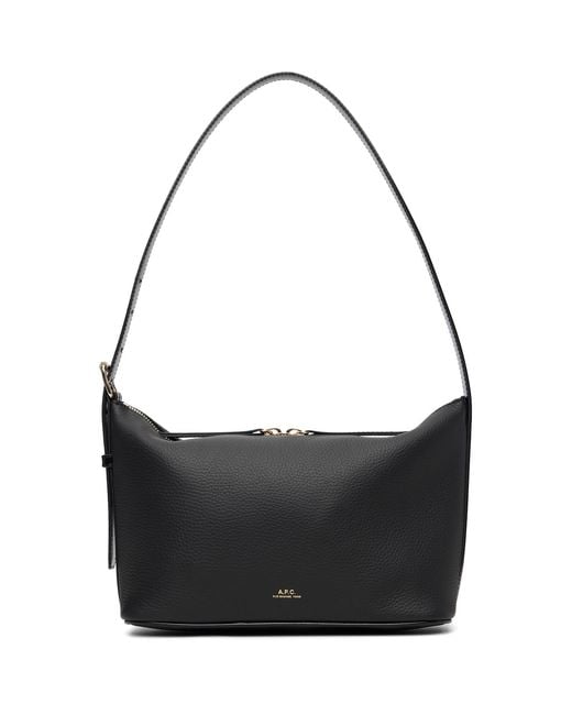 A.P.C. Black Vera Shoulder Bag