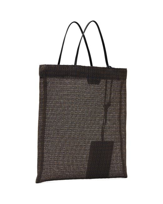 The Row Black Barn Mini Tote