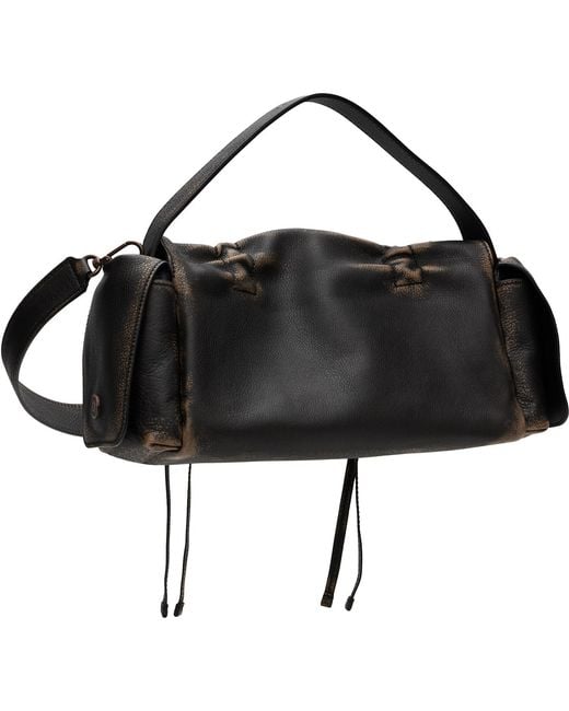 Acne Black Multipocket Shoulder Bag