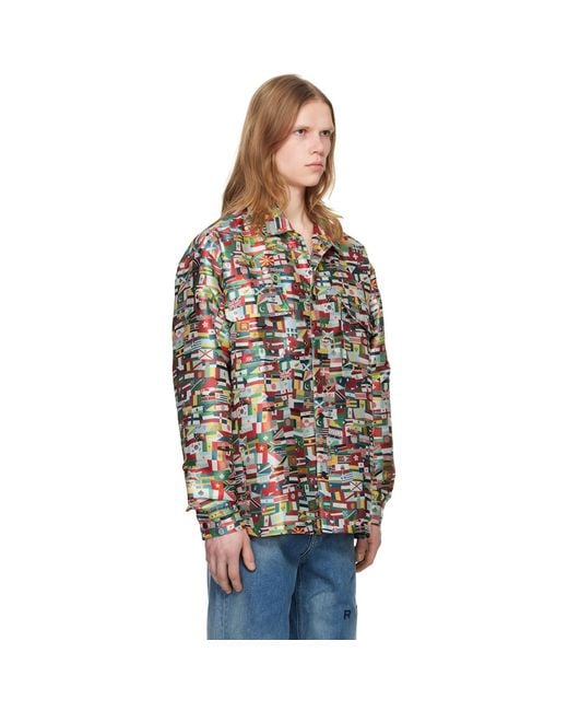 RTA Black Chest Pockets Jacket for men
