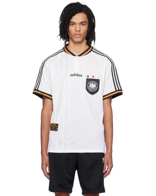 Polo de football germany 1996 blanc Adidas Originals pour homme en coloris White