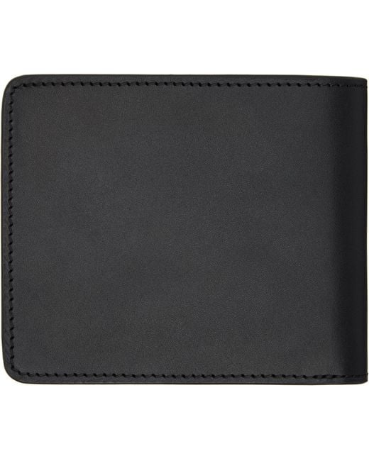 A.P.C. Black London 2.0 Wallet for men