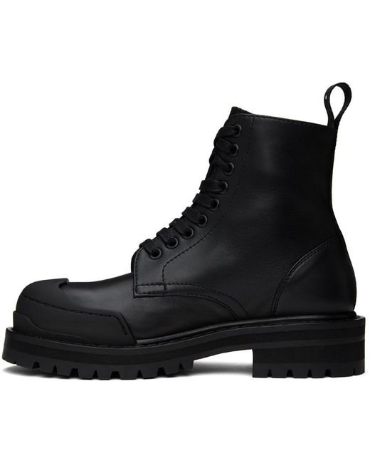 Marni Black Dada Combat Boots