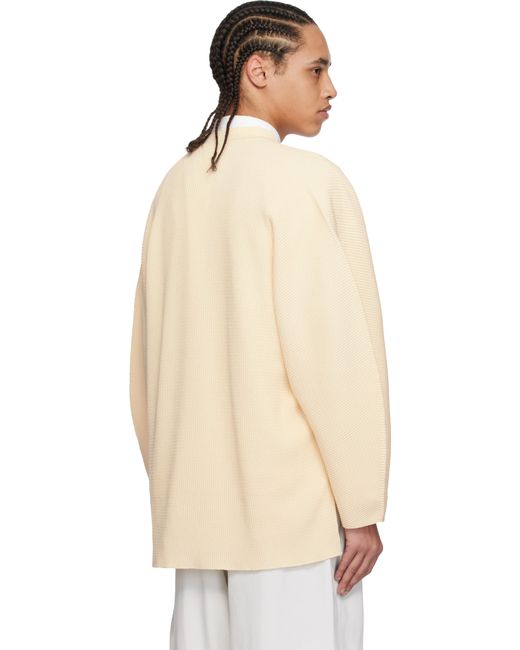 HOMME PLISSÉ TIGHT TWIST COTTON KNIT Homme Plisse Issey Miyake Men's Tight Twist Cotton Knit Sweatshirt