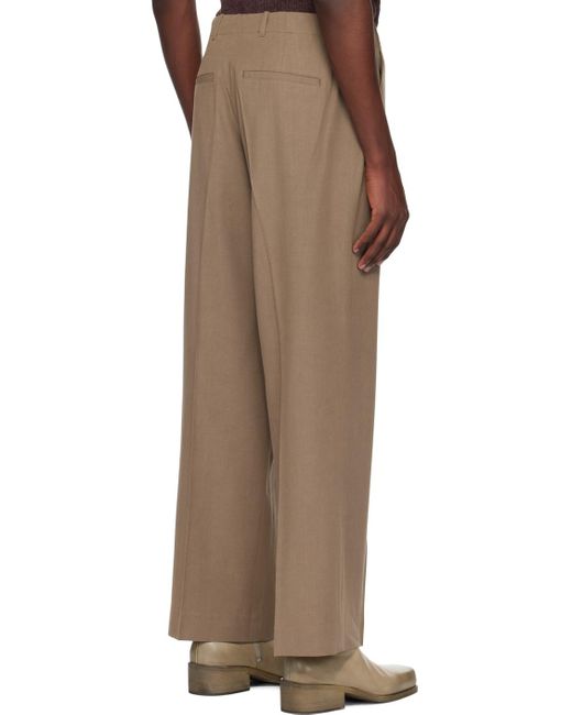 Our Legacy Natural Borrowed Trousers for men