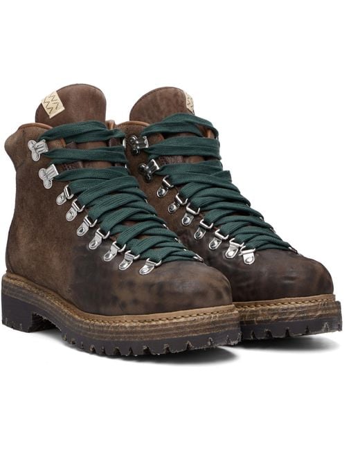 Visvim Brown Whymper Boots for men