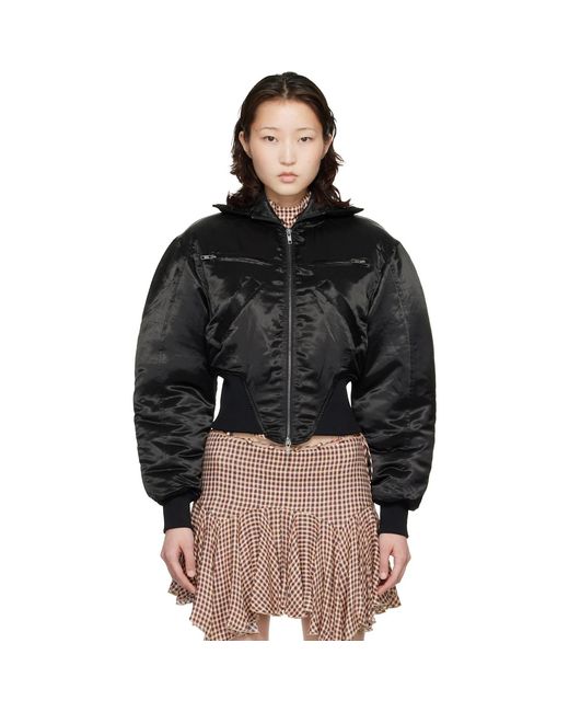 KNWLS Black M-Claw Bomber Jacket