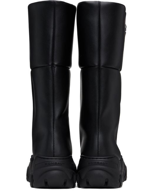 【関税込み】Rombaut ブラック Baby Blizzard ブーツ Rombaut Baby Blizzard Boots in Black | Lyst Australia