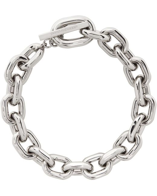Paco Rabanne Metallic Xl Link Necklace
