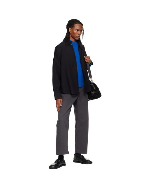Studio Nicholson Blue Minard Trousers for men
