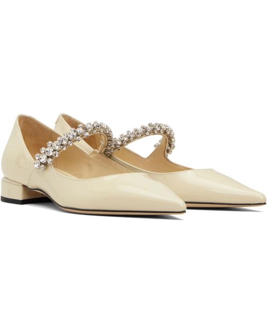 Jimmy Choo Black Off- Bing Ballerina Flats