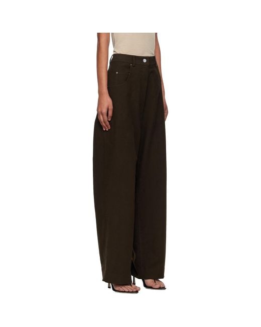 GIA STUDIOS Black Grace Trousers