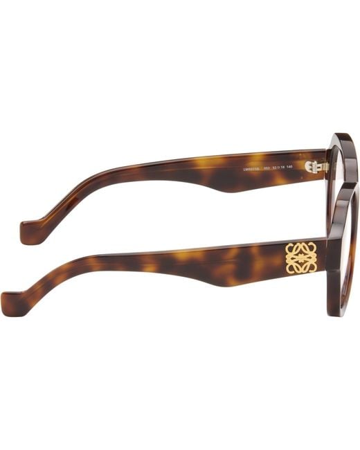 Loewe Brown Anagram Glasses for men
