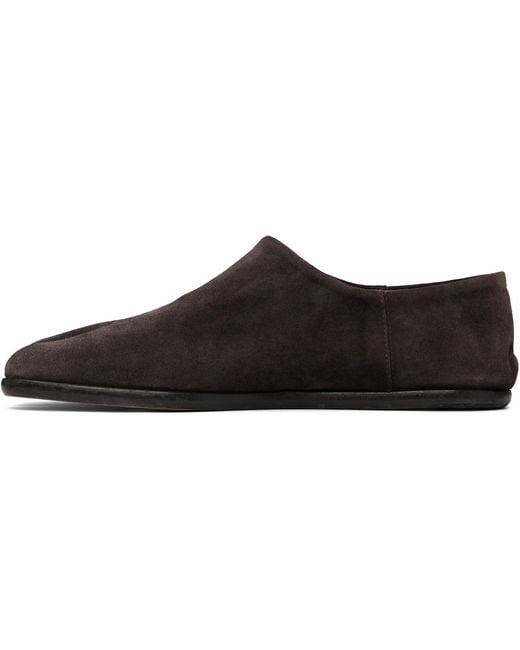 Maison Margiela Black Tabi Babouche Loafers for men