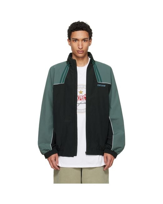 Martine Rose Black T-Lining Track Jacket for men
