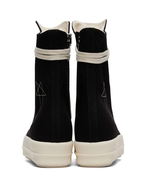 Rick Owens Black Tower Sneaks Sneakers for men