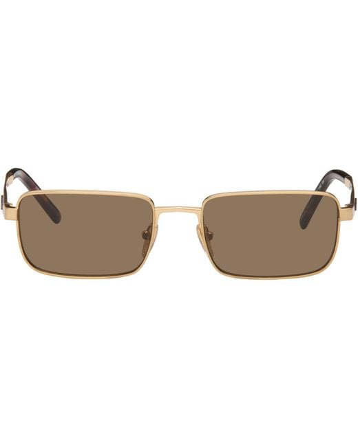 Prada Brown 'Prada Logo' Sunglasses for men