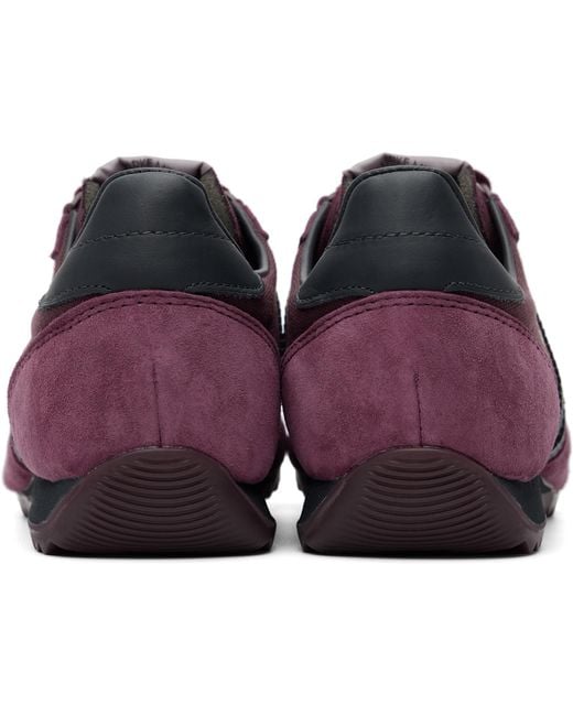 Adidas Originals Black Burgundy Sl 72 Pt Sneakers for men