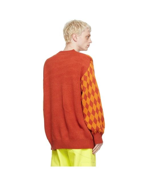 Columbia Orange Ssense Exclusive Shradha Kochhar Edition Sweater for men