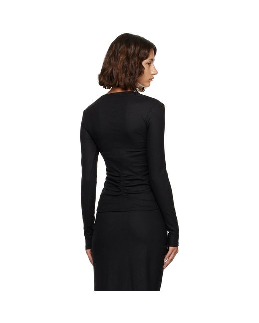 Isabel Marant Black Delesa Top