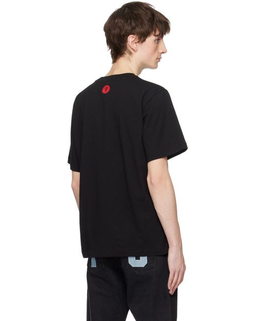 T-shirt noir à logo running dog ICECREAM pour homme en coloris Black