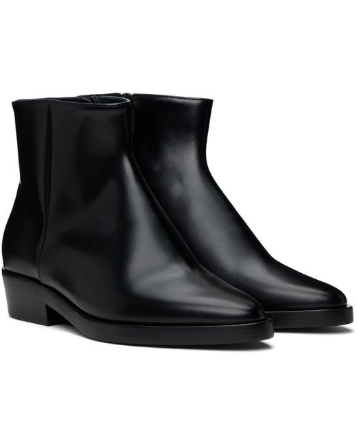 Fear Of God Black Western Low Boots for men