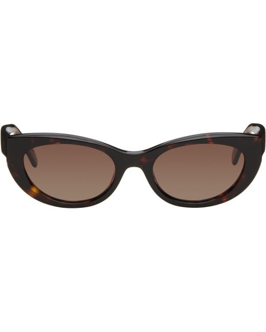 Anine Bing Black Cannes Sunglasses