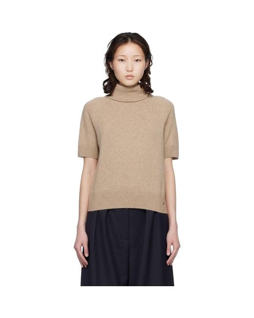 Anine Bing Black Jackson Turtleneck