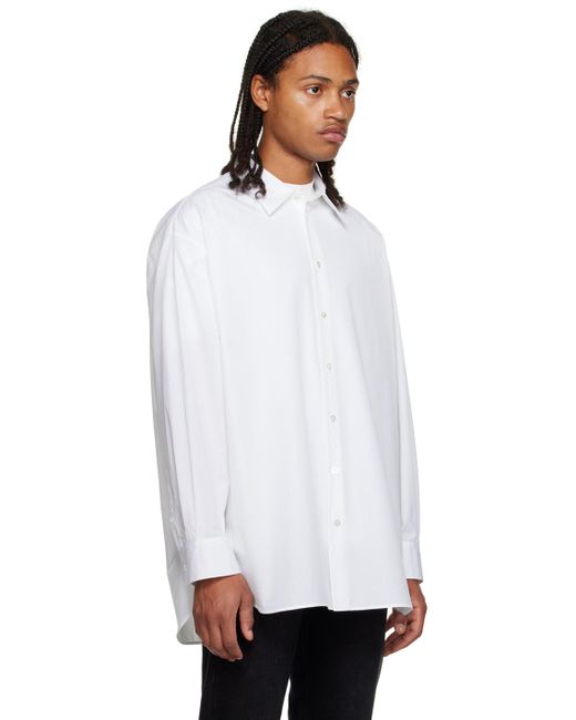 The Row White Lukre Shirt for men