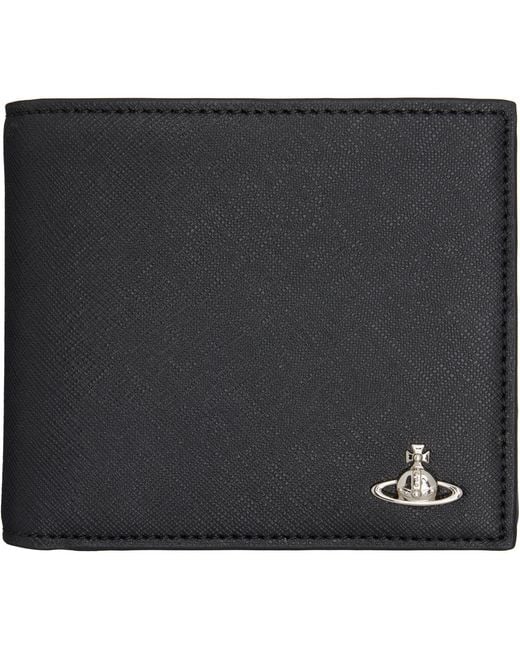 Vivienne Westwood Black Bifold Wallet for men
