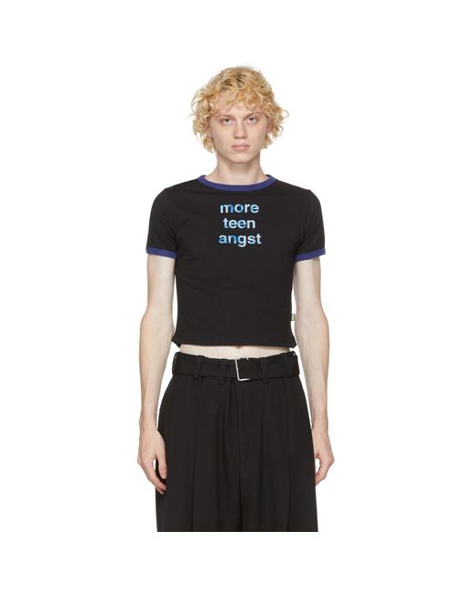 Marc Jacobs Black Heaven By Teen Angst T-shirt for men