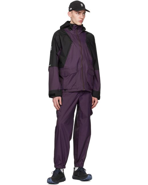 Undercover Purple & Black The North Face Edition Hike Jacket for men