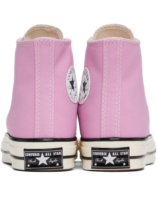 Converse Black Pink Chuck 70 Seasonal Color Sneakers for men