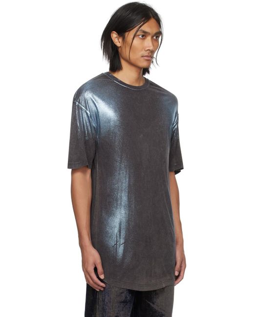 T-shirt t-buxt gris DIESEL pour homme en coloris Black