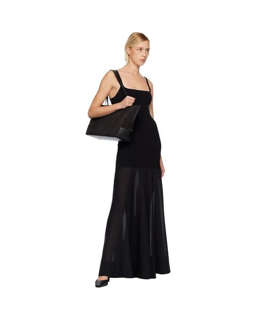 St. Agni Black Bateau Tote