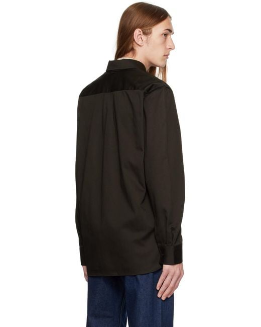 Norse Projects Black Brown Ulrik Jacket for men