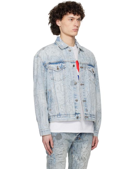 Blouson Bleu En Ksubi pour homme en coloris Black