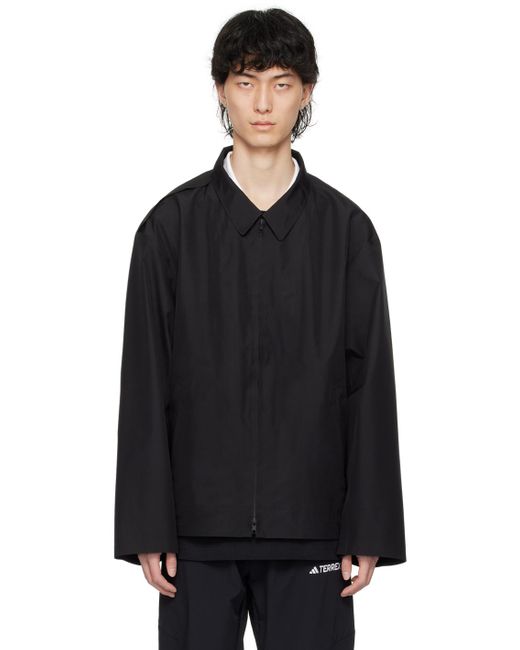 メンズ Y-3 Atelierコレクション シャツカラー ジャケット Black