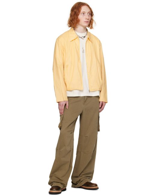 Our Legacy Multicolor Yellow Mini Jacket for men
