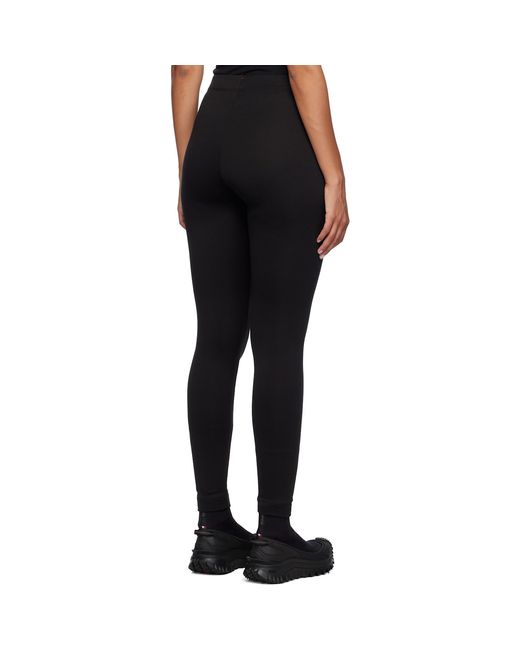 Moncler Black Lightweight Sport Leggings