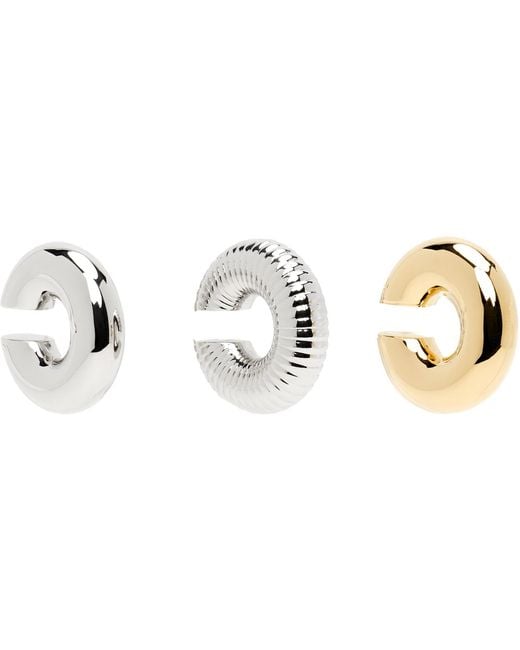 Rabanne Metallic Ear Cuff Set