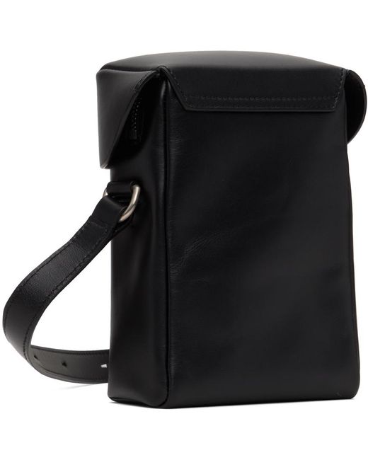 Jil Sander Black Lid Crossbody Small Bag for men