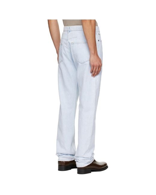 Lanvin White Regular Jeans for men