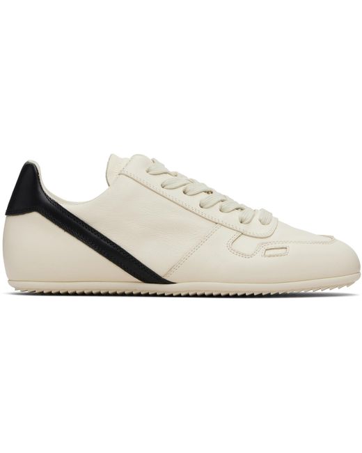 Rick Owens Black Off- Concordians Minimal Sneakers